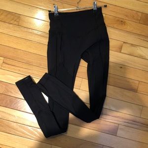 Lululemon all the right places black leggings